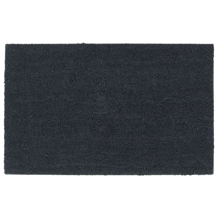 Vidaxx Fußmatte 50x80 cm getuftete Kokosfaser dunkelgrau