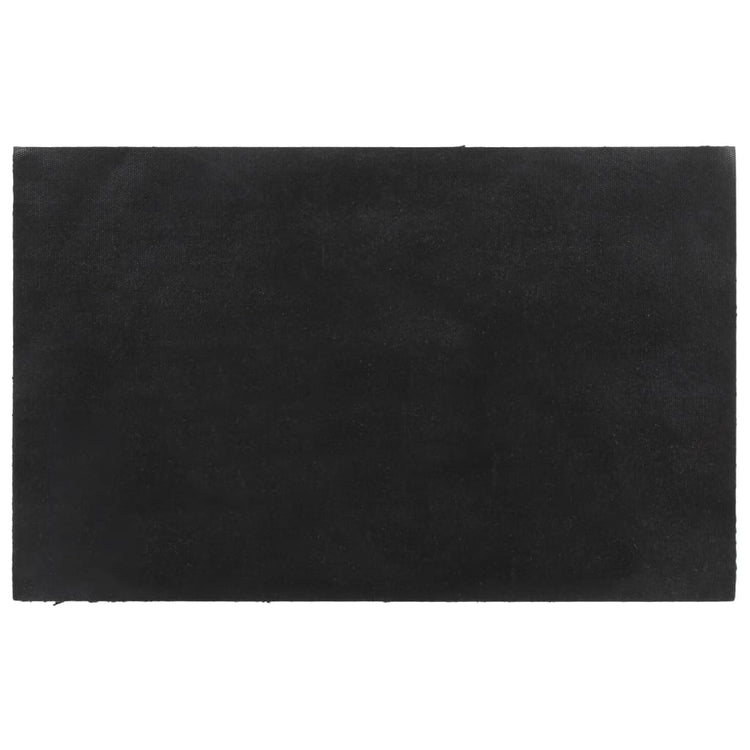 Vidaxx Fußmatte 50x80 cm getuftete Kokosfaser dunkelgrau