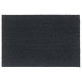 VIDAXL POORMAT 60x90 cm Tufted Kokosfaser dunkelgrau - afbeelding 1