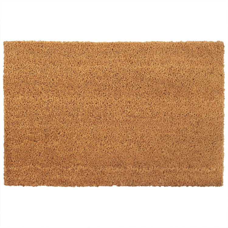Vidaxl -Fußmatten 5 ST 40x60 cm Tufted Kokosfaser Natural
