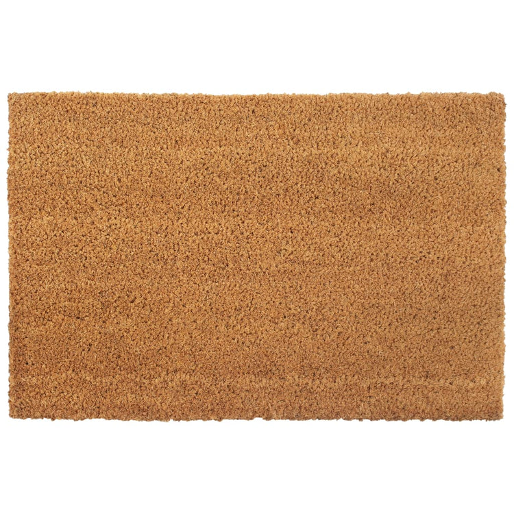 VIDAXL POORMAT 50 x 80 cm Tufted Kokosfaser Natural