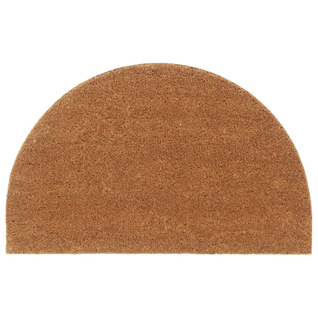 VIDAXL -Türmat halb -50 x 80 cm Tufted Kokosfaser Natural