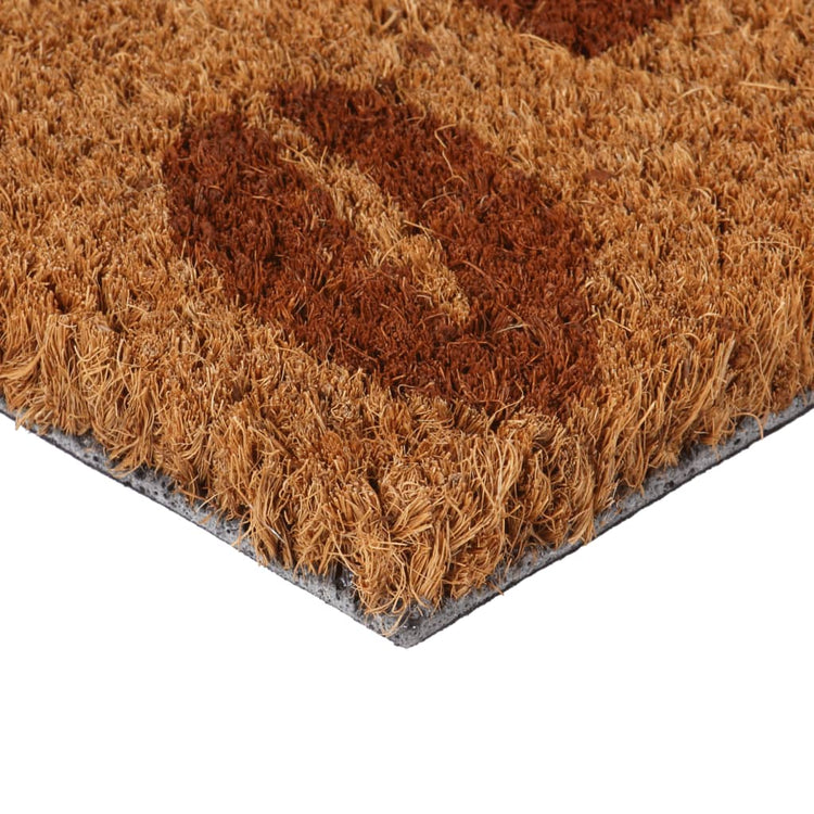 Vidaxx Fußmatte 40x60 cm getuftete Kokosfaser natur
