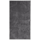 Vidaxl Teppich Huarte Low -Molon Weichwaschbar 80x150 cm Anthrazit - afbeelding 2