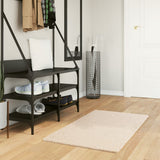 Vidaxl Teppich Huarte niedrig -pile weichwaschbar 60x110 cm Beige - afbeelding 1