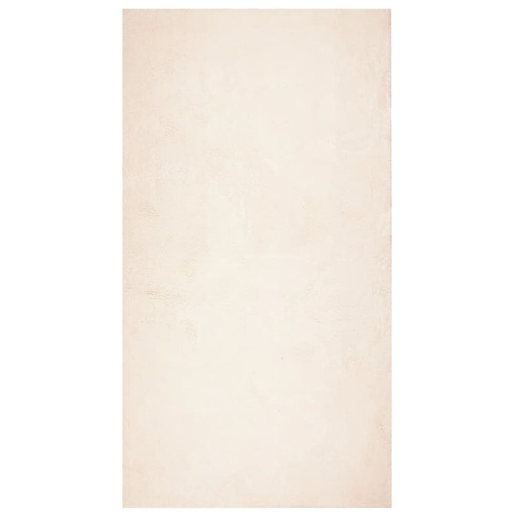 Vidaxl Teppich Huarte Low -Molzen Weichwaschbar 80x150 cm Beige