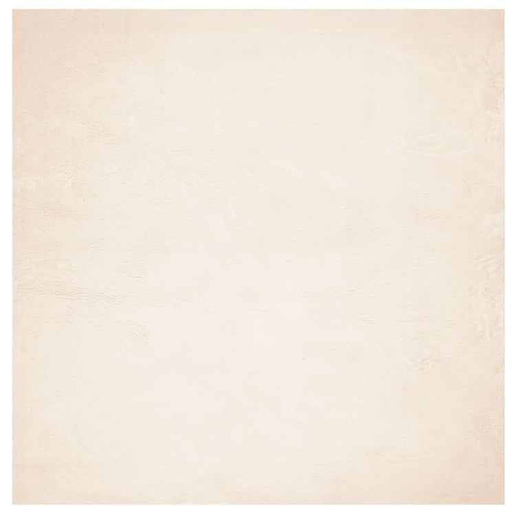 Vidaxl Teppich Huarte Low -Pile Weichwaschbar 120x120 cm Beige