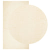 Vidaxl Teppich Huarte Low -Molon Weichwaschbar 80x150 cm Creme