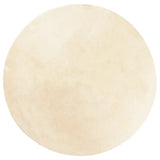Vidaxl Teppich Huarte Low -Schallwaschbar Ø 160 cm Creme - afbeelding 2