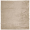 Vidaxl Teppich Huarte Low -Molzen weichwaschbar 160x160 cm Sand -Colored
