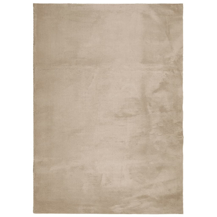 Vidaxl Teppich Huarte Low -Molzen weichwaschbar 200x280cm Sand -Colored