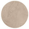 Vidaxl Teppich Huarte niedrig -molsenweichwaschbar Ø 160 cm Sand -Colored