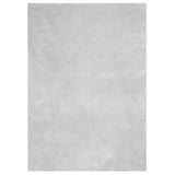Vidaxl Teppich Huarte niedrig -pile weichwaschbar 240x340 cm grau - afbeelding 2