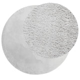 Vidaxl Teppich Huarte Low -Molon Weichwaschbar Ø 200 cm Grau - afbeelding 3