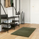 Vidaxl Teppich Huarte niedrig -molende Weichwaschbar 60x110 cm Waldgrün