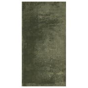 Vidaxl Teppich Huarte niedrig -molende Weichwaschbar 80x150 cm Waldgrün - afbeelding 2