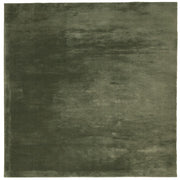 Vidaxl Teppich Huarte niedrig -molende Weichwaschbar 200x200 cm Waldgrün - afbeelding 2