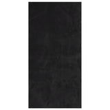 Vidaxl Teppich Huarte niedrig -molende weiche waschbare 100x200 cm schwarz - afbeelding 2
