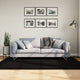 Vidaxl Teppich Huarte niedrig -molelweichwaschbar 140x200 cm schwarz