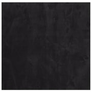 Vidaxl Teppich Huarte niedrig -molende Weichwaschbar 200x200 cm schwarz - afbeelding 2