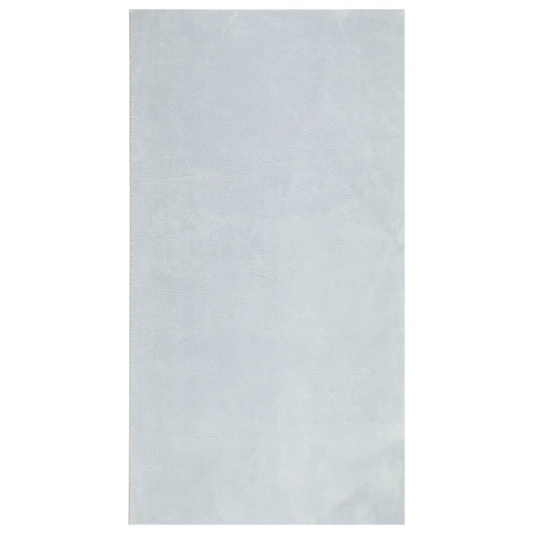 Vidaxl Teppich Huarte Low -Molzen weiche Waschable 80x150 cm Blau