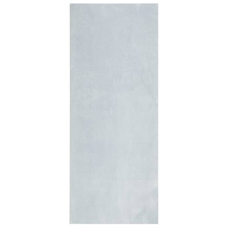 Vidaxl Teppich Huarte niedrig -molende Weichwaschbar 80x200 cm Blau