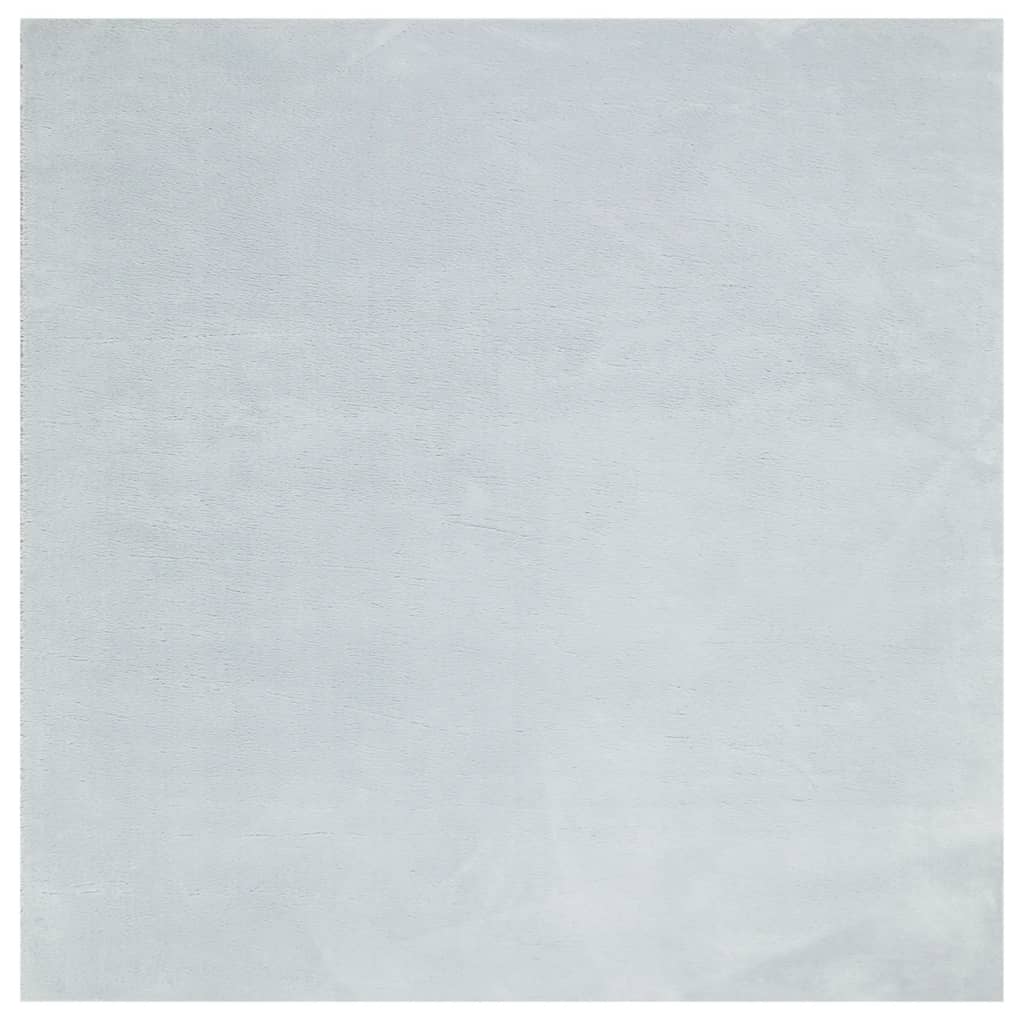 Vidaxl Teppich Huarte niedrig -pile weichwaschbar 120x120 cm blau