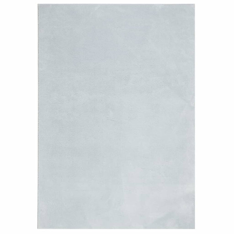 Vidaxl Teppich Huarte niedrig -molende Weichwaschbar 140x200 cm blau