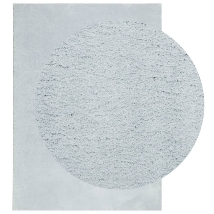 Vidaxl Teppich Huarte niedrig -molende weichwaschbar 200x280 cm blau