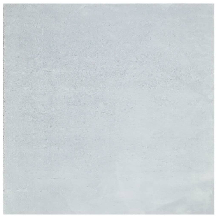 Vidaxl Teppich Huarte niedrig -molende Weichwaschbar 240x240 cm Blau