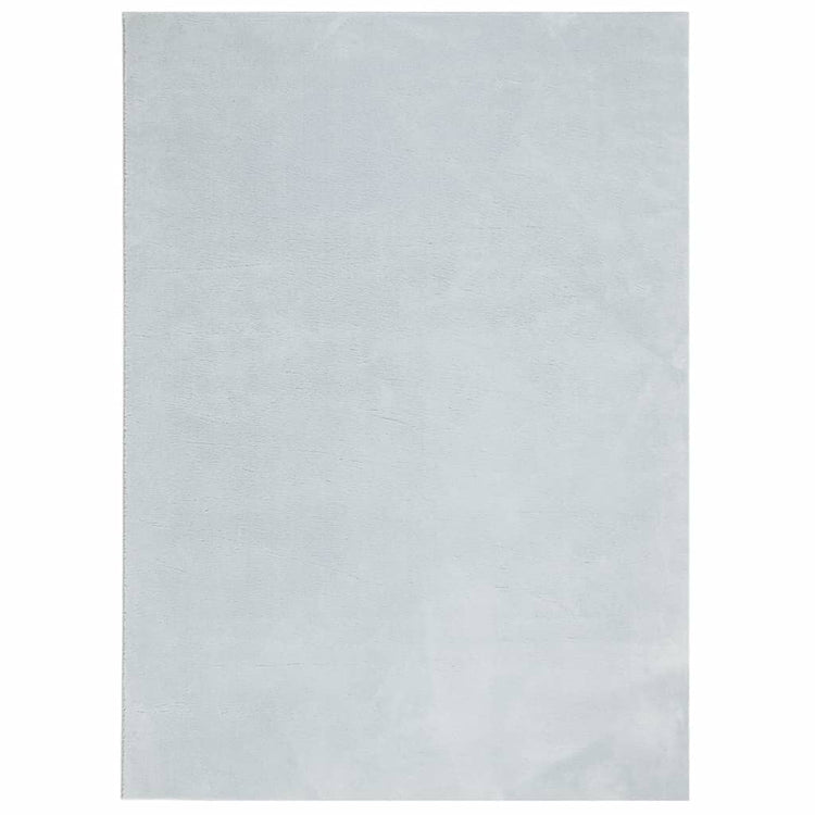 Vidaxl Teppich Huarte niedrig -molkerweichwaschbar 240x340 cm blau