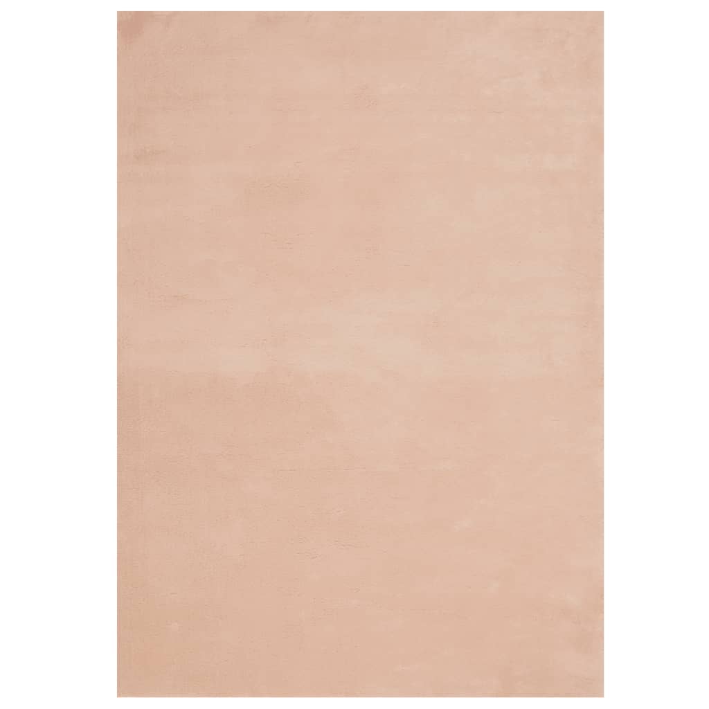 Vidaxl Teppich Huarte Low -Molzen weichwaschbar 200x280 cm Pink