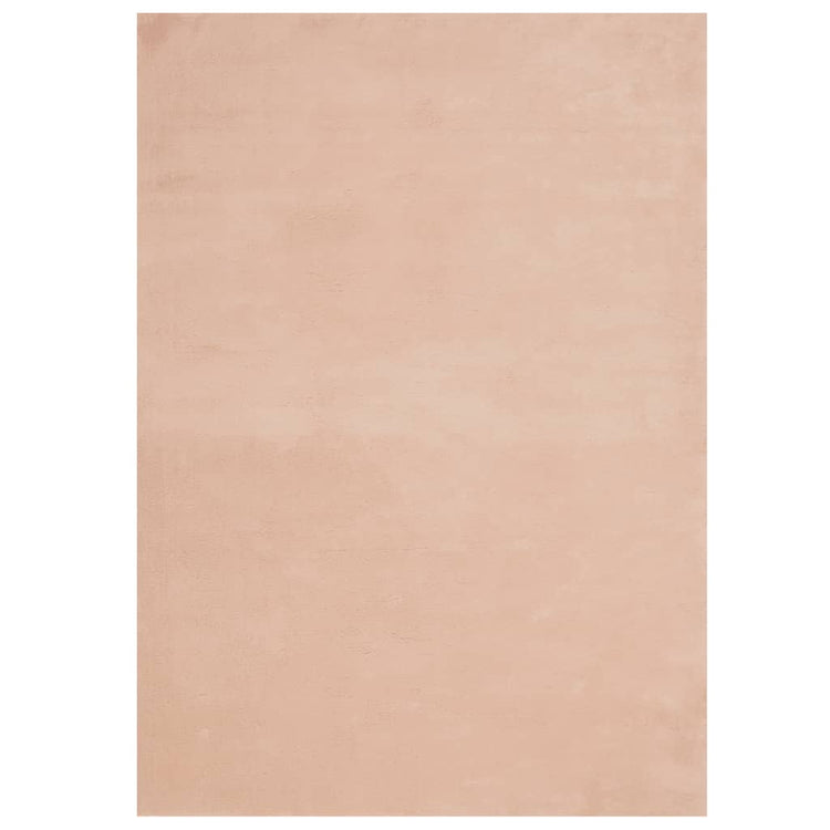 Vidaxl Teppich Huarte Low -Molzen weichwaschbar 200x280 cm Pink