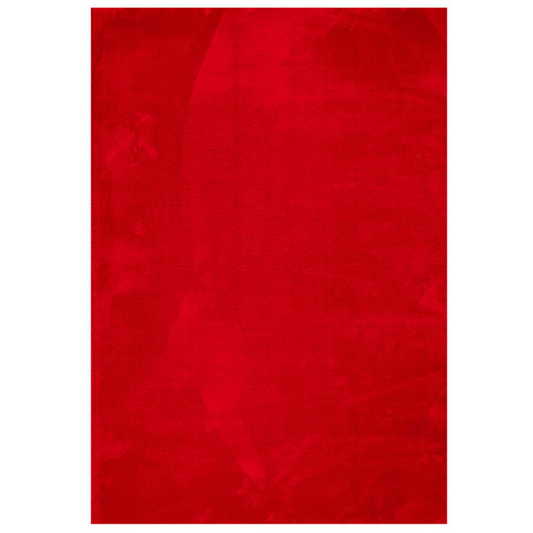 Vidaxl Teppich Huarte niedrig -pile weichwaschbar 120x170 cm rot