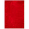 Vidaxl Teppich Huarte niedrige Schleife weichwaschbar 240x340 cm rot
