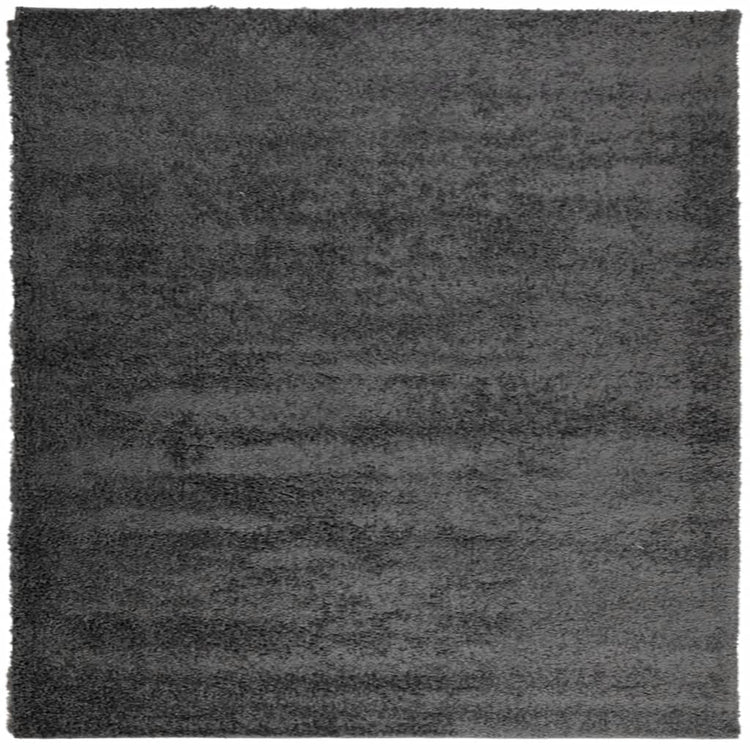 Vidaxl Teppich Pamplona Shaggy hochpol 200x200 cm Anthrazit