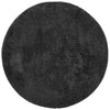 Vidaxl Teppich Pamplona Shaggy hoch modern Ø 80 cm Anthrazit