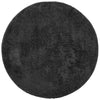 Vidaxl Teppich Pamplona Shaggy hoch modern Ø 100 cm Anthrazit