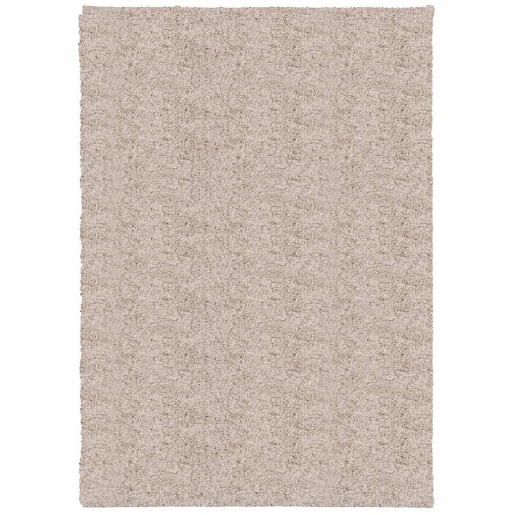 Vidaxl Teppich Pamplona Shaggy hochmoderne 160x230 cm Beige