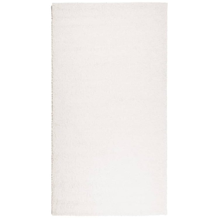 Vidaxl Teppich Pamplona Shaggy hochmoderne 60x110 cm Creme