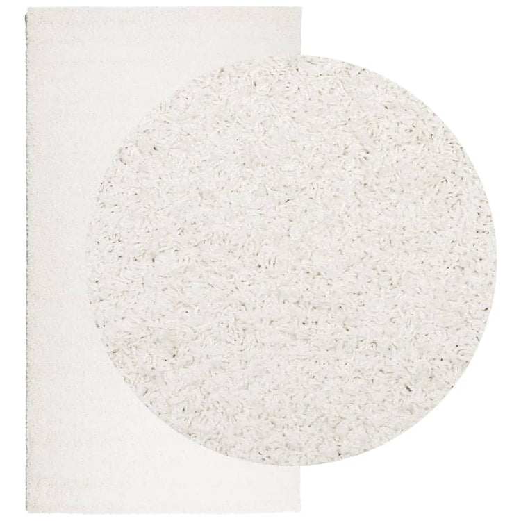 Vidaxl Teppich Pamplona Shaggy hochmoderne 60x110 cm Creme
