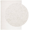 Vidaxl Teppich Pamplona Shaggy hoch moderne 240x340 cm Creme