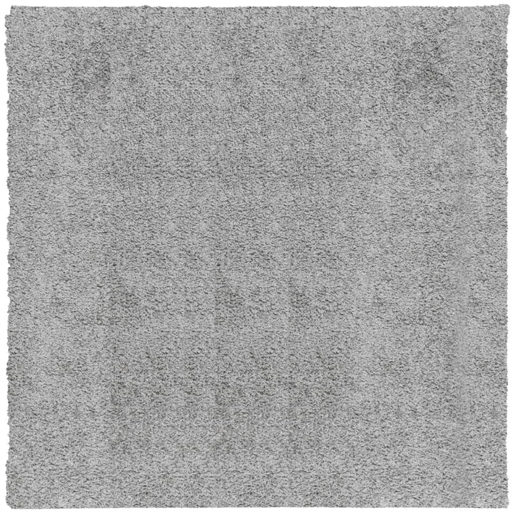 Vidaxl Teppich Pamplona Shaggy hochmoderne 240x240 cm Grau