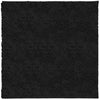 Vidaxl Teppich Pamplona Shaggy hochmoderne 160x160 cm schwarz