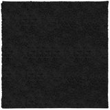 Vidaxl Teppich Pamplona Shaggy hochmoderne 160x160 cm schwarz - afbeelding 2