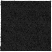 Vidaxl Teppich Pamplona Shaggy hochmoderne 240x240 cm schwarz - afbeelding 2