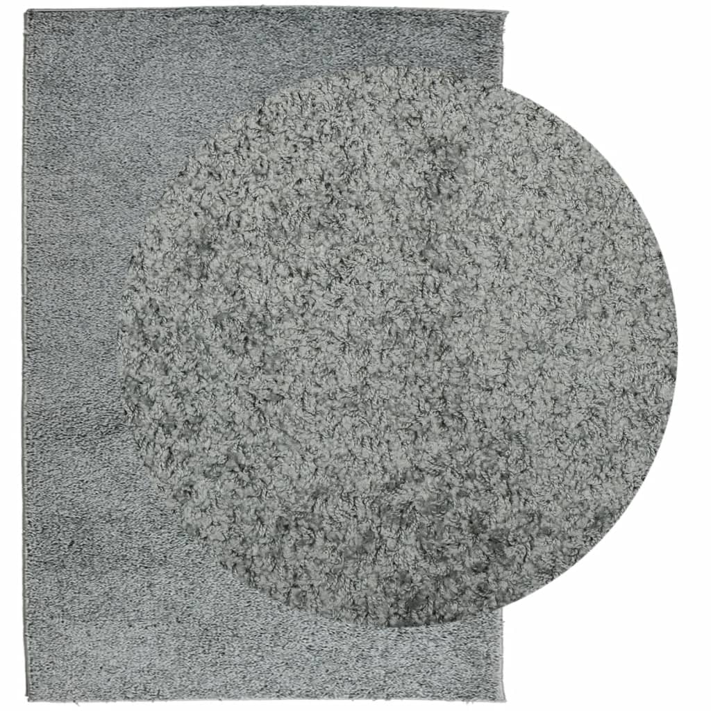 Vidaxl Teppich Pamplona Shaggy hochmoderne 120x170 cm Grün