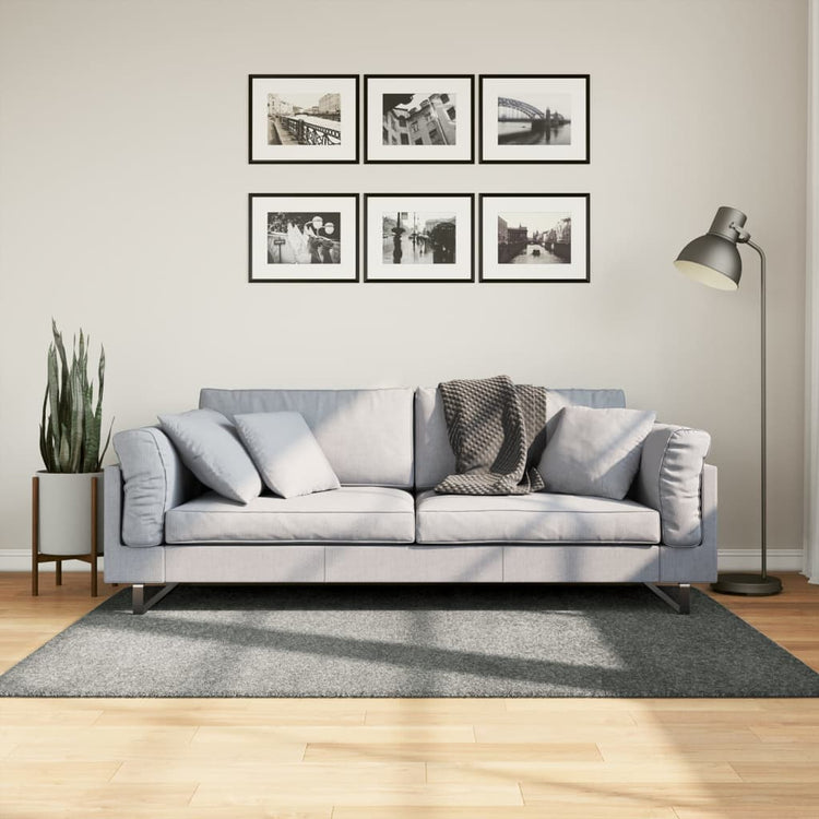 Vidaxl Teppich Pamplona Shaggy hochmoderne 120x170 cm Grün