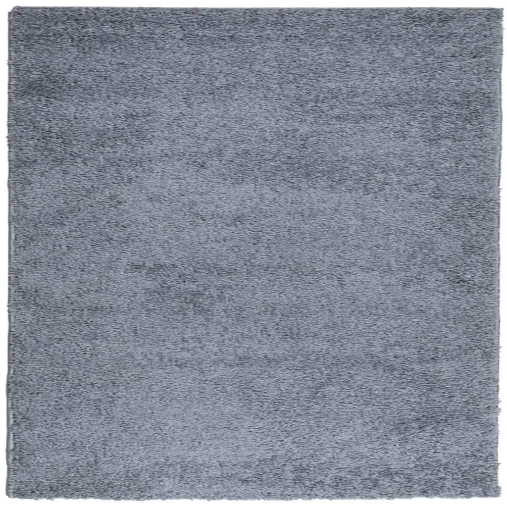 Vidaxl Teppich Pamplona Shaggy hochmoderne 160x160 cm blau