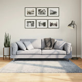 Vidaxl Teppich Pamplona Shaggy hochmoderne 160x160 cm blau - afbeelding 1